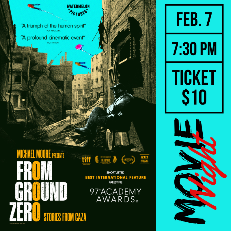 2/7 - Dinner & Movie Reservation (From Ground Zero)